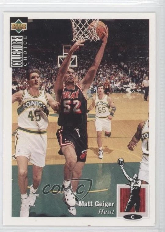 1994-95 Upper Deck Collector's Choice International German Matt Geiger #252 - Image 1 of 2