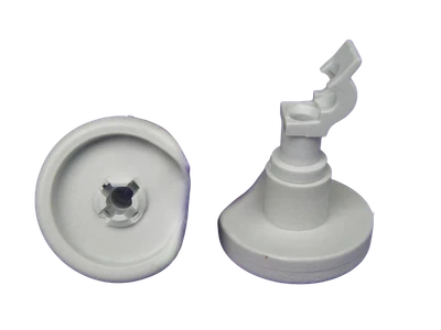 Нижняя корзина ролики/колеса для посудомоечной машины Simpson (Pkt 2) - Изображение 1 из 3