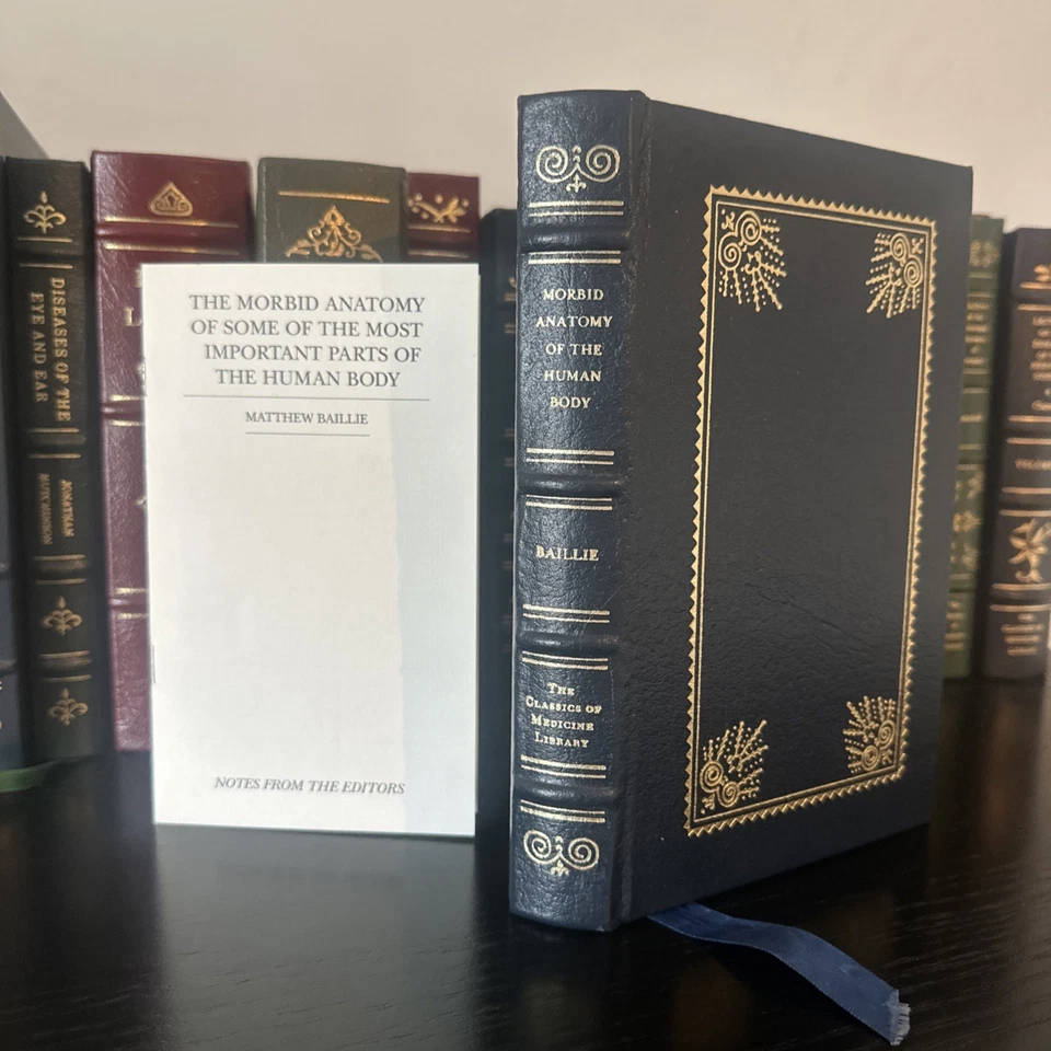 Morbid Anatomy of Human Body BAILLIE Classics of Medicine Library  HC leather - Image 1 of 4