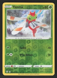 Yanma 001/072 Reverse Holo Pokemon Shining Fates - Picture 1 of 2