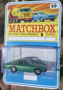 Matchbox Lesney 75 Superfast Ferrari Berlinetta Lusso. Restored Blister Pack. - Picture 1 of 6