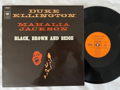 Duke Ellington, Mahalia Jackson – Black, Brown And Beige LP (EX) [French Press] - Image 1 of 2