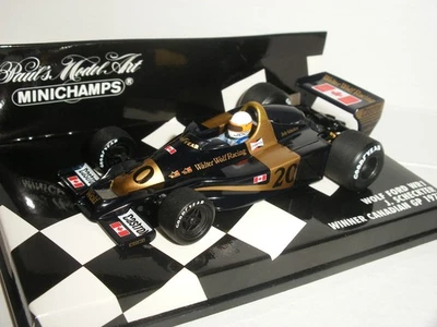 1/43 Minichamps 400 770120 - 1977 Wolf Ford WR1  Canada GP Scheckter - Nr. Mint - Image 1 of 4