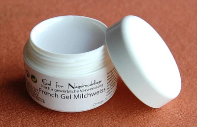 1 Phasen Gel Milchweiss UV LED French Gel 5 ml - Bild 1 von 2