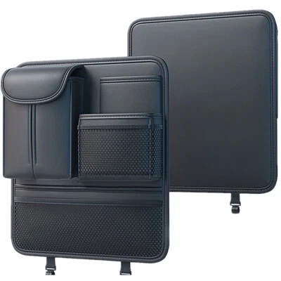 Car Back Seat Storage Bag Trunk Organizer Hanging Bags PU Interior Accessories - Image 1 of 4