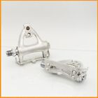 CAMPAGNOLO VICTORY TOE CLIPS PEDALS QUILL OLD VINTAGE ROAD BIKE BICYCLE 80S NICE
