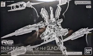 Premium Bandai RG 1/144 EFECTO EMBUDO ALETA para kit modelo Hi-Nu GUNDAM Hi-ν raro - Imagen 1 de 9