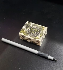 Radin Rugs, Persian Camel Bone Ring Box Jewelry Box, BRAND NEW - Picture 1 of 4