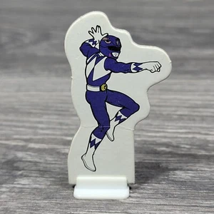 1993 Mighty Morphin Power Rangers Board Game Blue Pawn Replacement Parts Mover - Picture 1 of 9