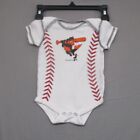 Baltimore Oriole One Piece White Baby Size 6-9