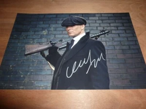 CILLIAN MURPHY signed 12X8 photo PEAKY BLINDERS + COA - Picture 1 of 2