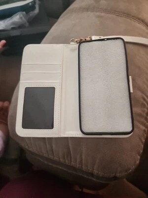 ULAK with iPhone 8 , SE Wallet Case for Women Premium PU Leather Flip Cover - Image 1 of 3