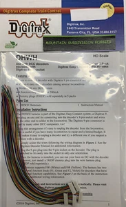 Digitrax DHWH Wire Harness 5/pack - 9 Pin JST plug to bare wire | $5 Offer - Picture 1 of 4