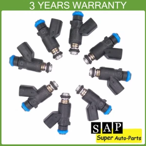Set of 8 Fuel Injector 12613412 Fit For Chevrolet GM Savana Silverado Sierra 6.0 - Picture 1 of 6