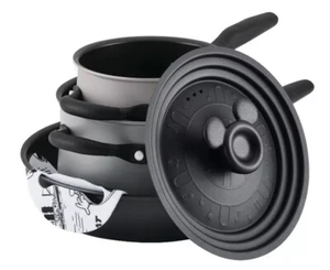 Disney 100 Years Steamboat Willie Edition 4 Pc. Nonstick Induction Cookware Set - Picture 1 of 5