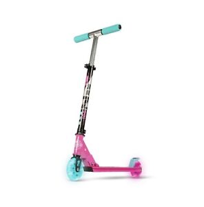Scooter Madd Gear Carve 100 Alloy Folding Kick  • PINK TEAL • Great For Kids 5+
