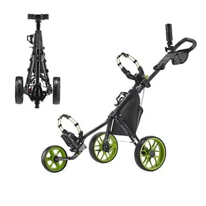 11.5 Version 3 Golf Push Cart 3-Wheel Superlite Deluxe Lightweight & Portable - Picture 1 of 7