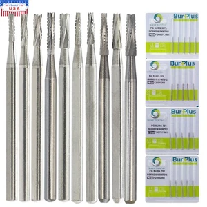 Wave Dental Surgical Bur Long 557L 702L 701 558 556 Carbide Burr 25mm High Speed - Picture 1 of 94