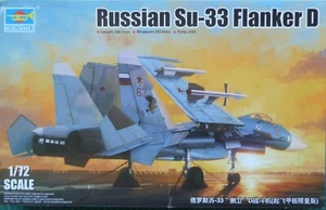 Trumpeter 1678 1/72 Sukhoi Su-33 Flanker D AND Carrier Deck - Picture 1 of 5