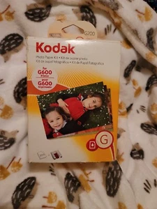 Kodak Photo Paper Kit for G600 Printer 125 4x6 Sheets - Picture 1 of 4