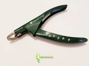 GREEN Pet Dog Cat Toe Nail Claw Clipper Cutter Scissors Shears Trimmers Groom - Picture 1 of 1