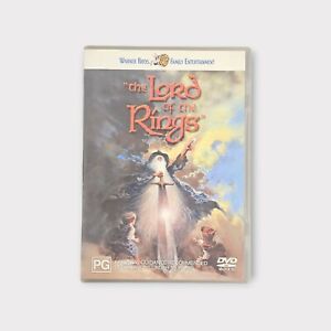 The Lord of the Rings (DVD, 1978) Original Animated Movie Region 4 Free Postage