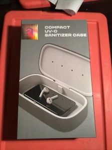 Atrix UV-C Compact Sanitizer Box Wireless QI Charger Phones, Portable Brand New - Picture 1 of 6