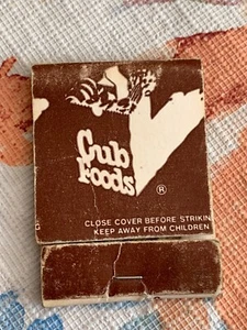 Vintage Cub Foods Matchbook - Picture 1 of 4
