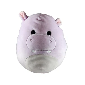 Squishmallows Hannah Hippopotamus 10" Kellytop purple - Picture 1 of 4
