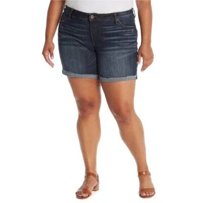 Pantalones Cortos de Jean Kut From The Kloth Para Mujer Talla Grande 18 W Nuevos Foto 1 de 4