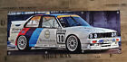 FAHNE Werbe Banner f&#252;r BMW E30 Fans / M3 16V DTM warsteiner 325 320