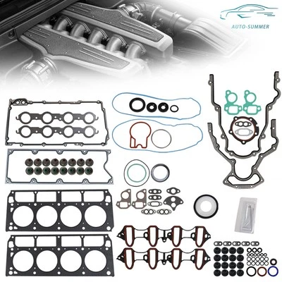 Kit de junta de cabeça de cilindro para Chevy Silverado 1500 Tahoe GMC Sierra Yukon HGS3165 - Imagem 1 de 4