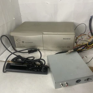 Vintage Sony CDX-51RF Compact 10 Disc Wechslersystem wie abgebildet ungetestet - Bild 1 von 10