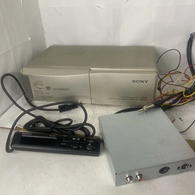 Vintage Sony CDX-51RF Compact 10 Disc Changer System As Pictured Untested - Image 1 of 4