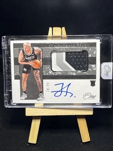 2022-23 One And One Jeremy Sochan RPA Rookie Patch  Auto /99 Sealed RC SPURS - Picture 1 of 7