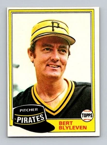 1981 Topps #554 Bert Blyleven - Picture 1 of 2