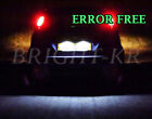 For Ford Fiesta Mk6 Zetec St Xenon White Number Plate Led Light Bulbs -canbus