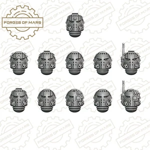 Marines - Fists - Helmets - Sunforged Legionnaires (x11) - Imagen 1 de 2