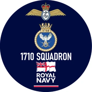 Royal Navy FLEET AIR ARM Badges & gifts 1710 SQUADRON - Picture 1 of 15
