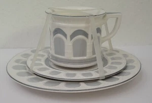 Juego de bocadillos Architecture Craft Grace's Teaware - Plato, taza de té, platillo nuevo con etiquetas - Imagen 1 de 3