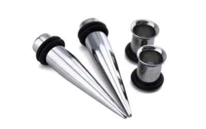 Urban Body Jewelry 1 Gauge Ear Stretching Kit - (1G - 7mm) 2 Steel Tapers &... - Picture 1 of 1