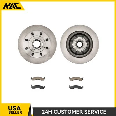 Kit de pastillas de freno rotores delanteros para Ford E-250 E-350 Club WAGON E-450 Super Duty nuevo Foto 1 de 4