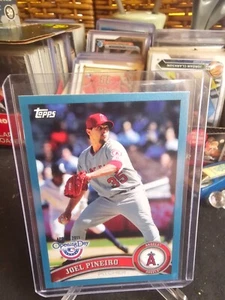2011 Topps Joel Pinero #137 0918/2011 Blue Border - Imagen 1 de 5