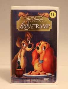 VHS WALT DISNEY COLECCIÓN DE MATERPIECE DAMA Y EL VAGABUNDO RESTAURADO EDICIÓN LIMITADA. - Imagen 1 de 4