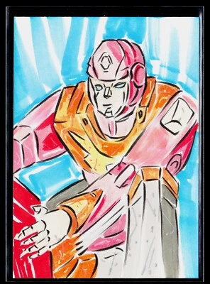 2024 Dynamite Transformers 40th Anniversary 1/1 Auto Sketch Card Vanessa Solis - Image 1 of 2