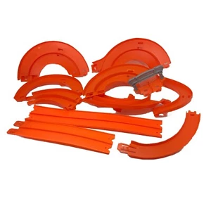 Hot Wheels Orange Track Replacement Part Super Ultimate Garage 10 Pc Finish Gate - Picture 1 of 15
