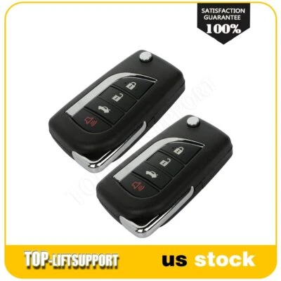 2 For Toyota Camry 2018 2019 2020 2021 Smart Remote Car Key Fob 4 Buttons - Image 1 of 4