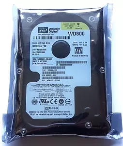 80 GB SATA Western Digital WD800JD-22LSA0 7200rpm 2MB HDD 3.5 " Hard Drive New - Picture 1 of 1