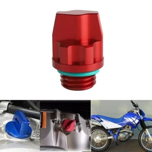 Red CNC Oil Filler Plug For Yamaha TW200 YZ80/125 YZ250F XT225 TTR225 WR450F 98+ - Picture 1 of 10