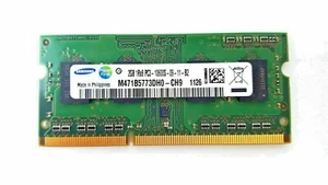 Samsung 2GB PC3-10600S DDR3-1333MHz So-Dimm Laptop Memory M471B5773DH0-CH9 - Picture 1 of 1